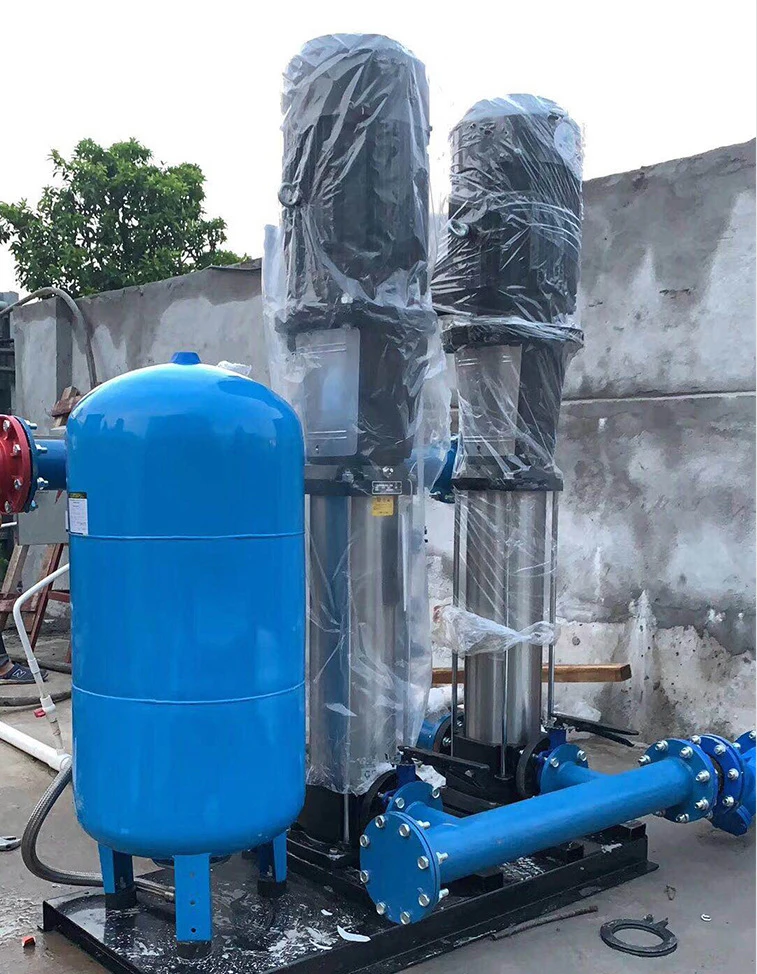 1ph 220v to 3ph 380v Durable warranty 2 years low noise Multistage pump vsd 300 gpd RO system