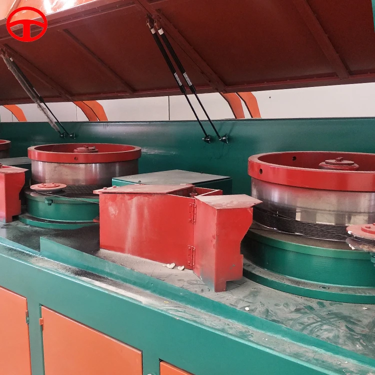 Best quality vertical capstan stainless steel straight line wire drawing machine