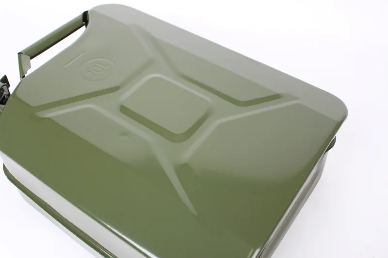 Hotsale 5/10/20 Liter Metal Jerry Can Portable Gasoline Oil Fuel Tank Jerry Can