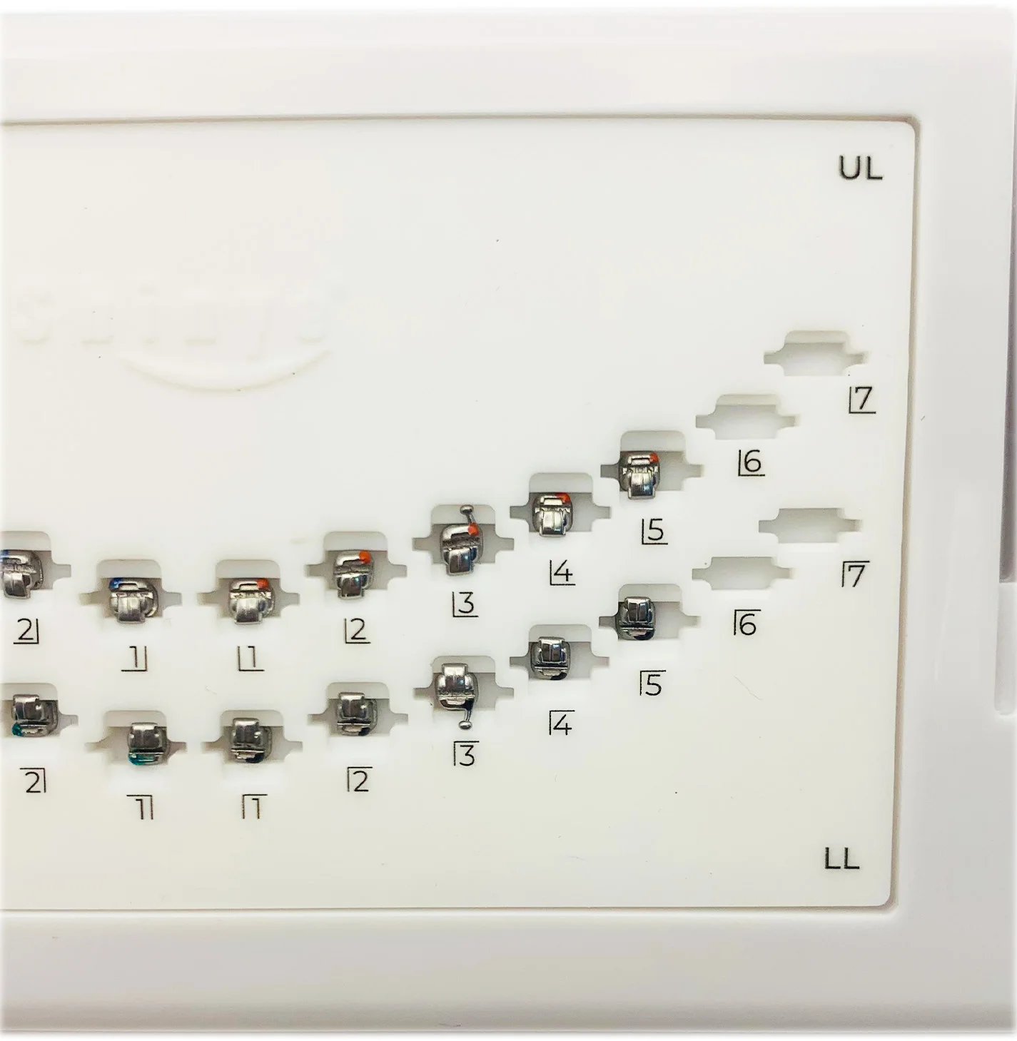 Dental Orthodontic Passive Self Ligating Brackets with Teeth Straighten