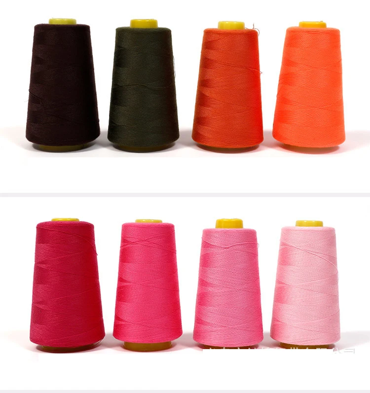 TKT120 Wholesale 100% Spun Polyester Sewing Thread 40/2 3000yds