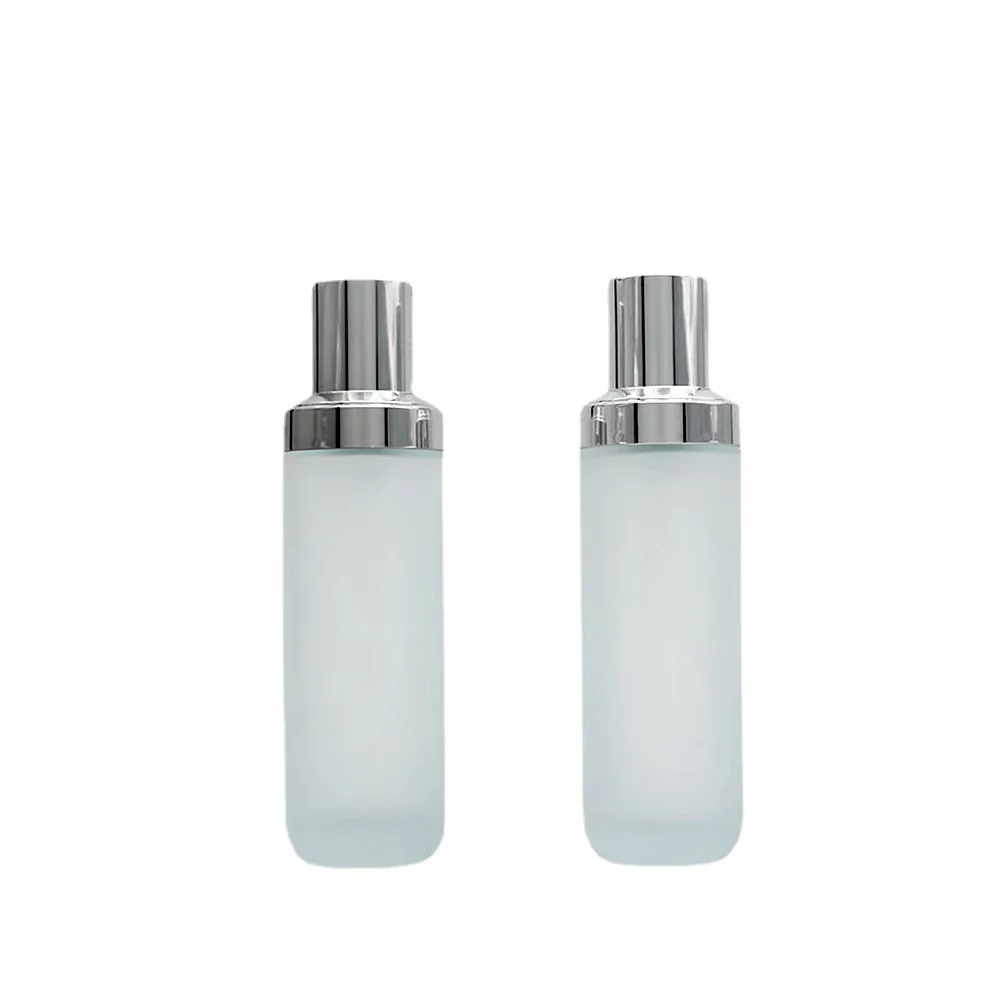 
Custom logo High Standard Popular Cosmetic Jars30g/50g/50ml/120ml/ And Bottles Glass Set For Cosmetics 