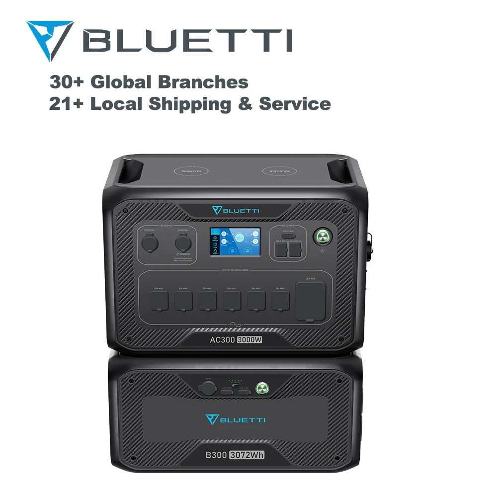 Инверторная солнечная система 48 В Lifepo4 с инвертором Blue tti Ac500 & b300s