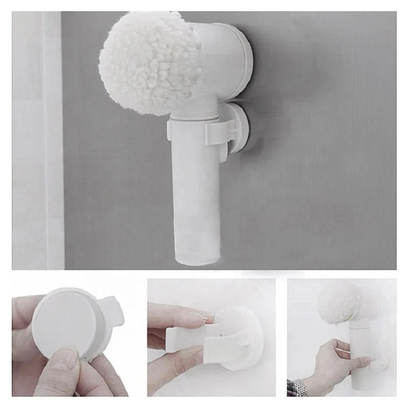 Wholesale Multi Functions Car Window Glass Electric Rotary Scrubbing Machine Toilet Cleaning Brush Set