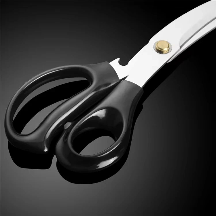Kitchen Scissors Shears Korean Barbecue Scissors Stainless Steel Multi-Function Bottle Opener Home Commercial Use
