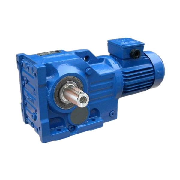 1500rpm K series bevel gearbox price helical gear box K37 bevel gearbox with triphasic engine