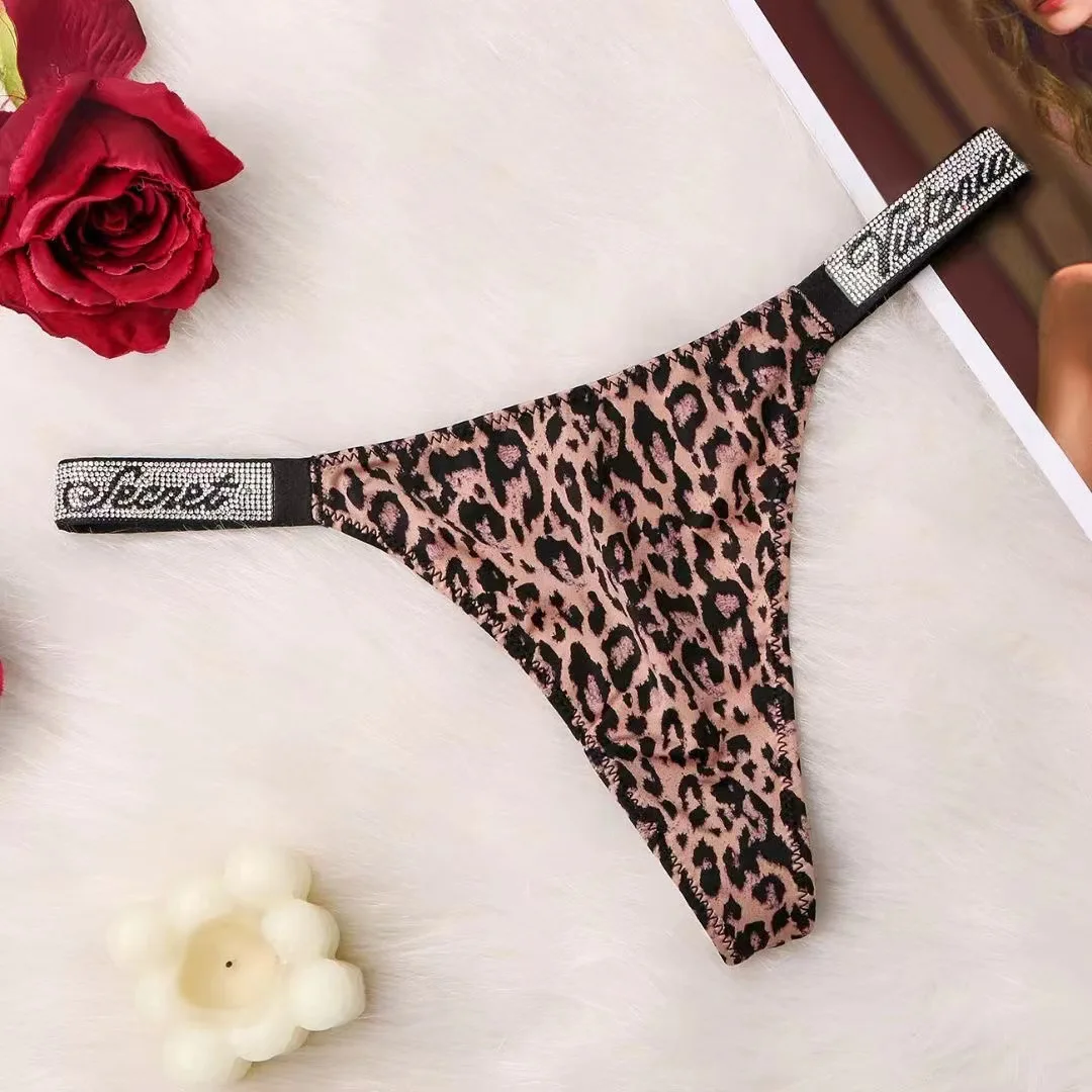 Tanga Bragas Sexys Para Mujer De Cristal Cintura Ropa интерьерные сексуальные трусики нижнее белье с низкой талией и принтом
