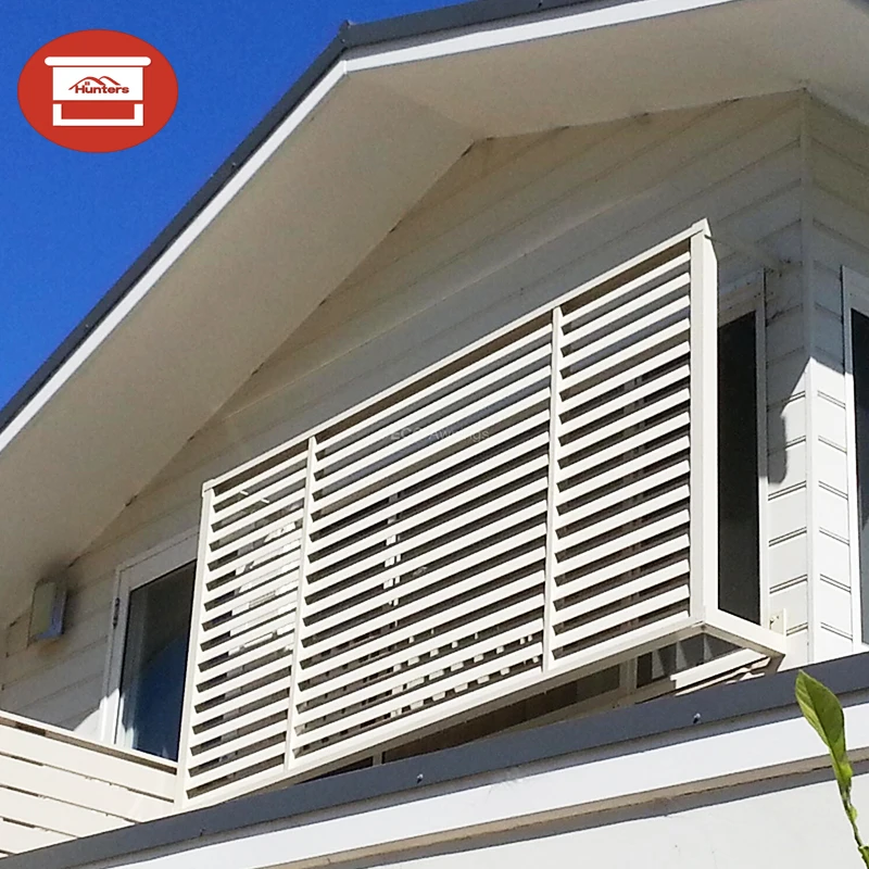 Внешний козырек от солнца aerofoild лезвия Алюминиевый солнцезащитный для крыши