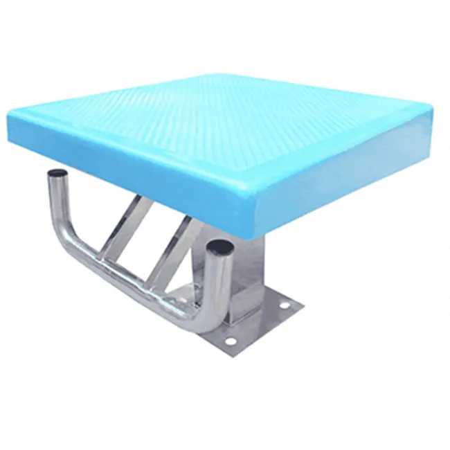 Swimming pool starting block standard swimming pool competition diving platform 304 stainless steel competitive jumping platform