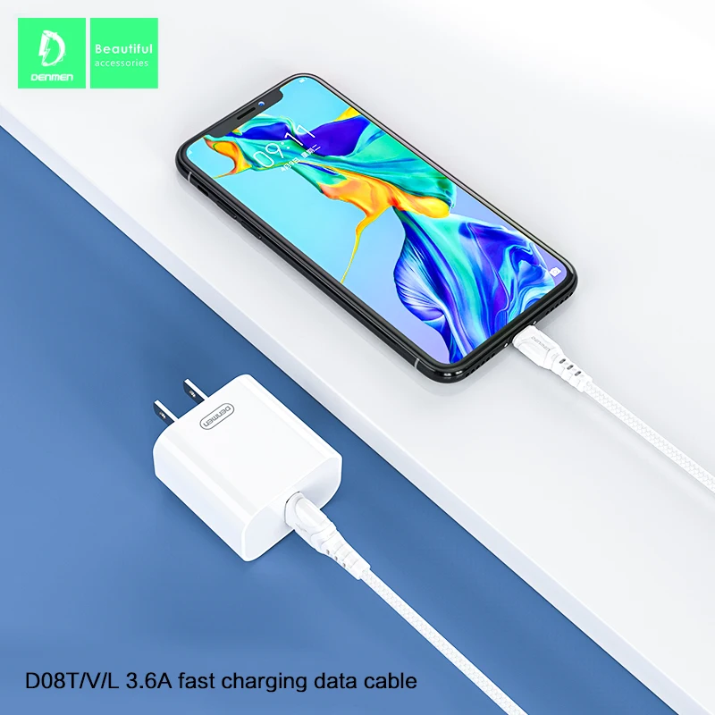 Factory direct price low quality and good quality PVC fast charging data cable 1M length