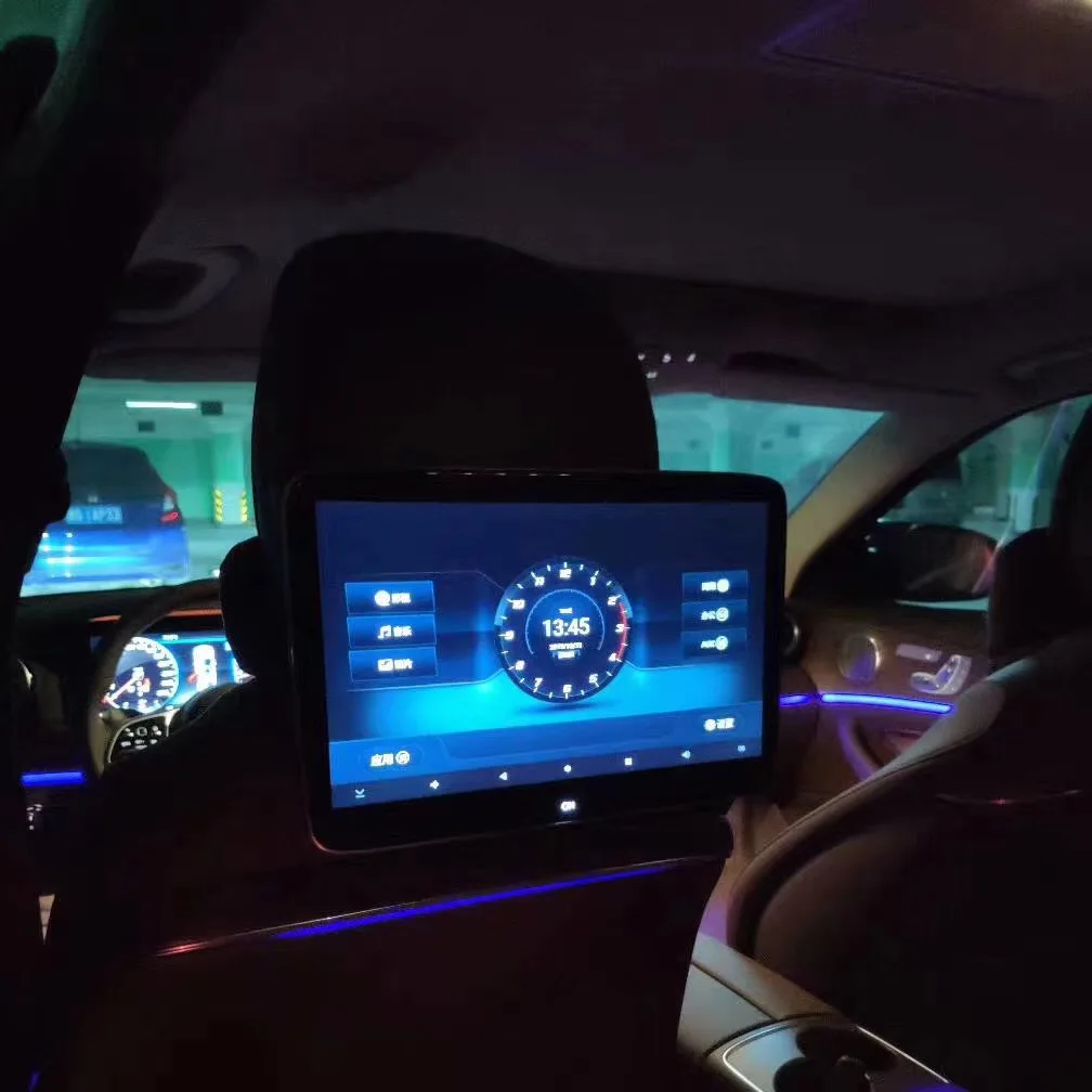 Latest UI Style 2020 Menu Android 9.0 Car Rear Seat Headrest Screen for  Mercedes-benz EQC Sprinter GLS GLC GLB GLE CLA