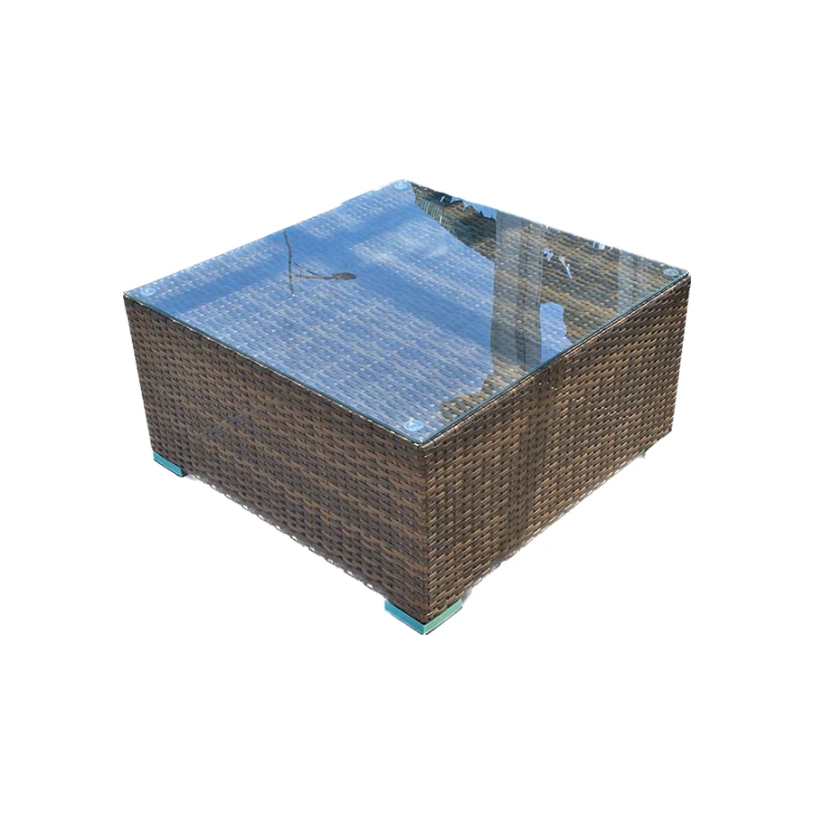 Unique Outdoor Natural Rattan And Bamboo Sofa For Home Bar Application Four Seater Patio Set