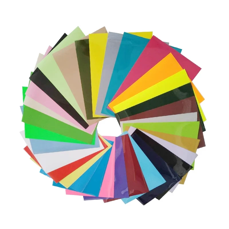 Heat Transfer Vinyl Film PU Engraving Film Material Wholesale for Advertising Clothing