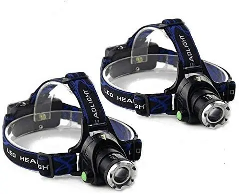 Налобный фонарик USB Перезаряжаемый светодиодный налобный фонарь IPX4 водонепроницаемый A4 фара с 4 режимами и регулируемое налобное