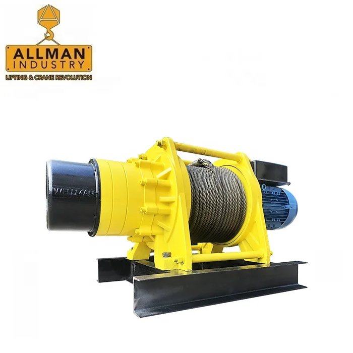 Construction Electric Winch Hoist 2 ton Electric Wire Rope Winch Machine For Sale