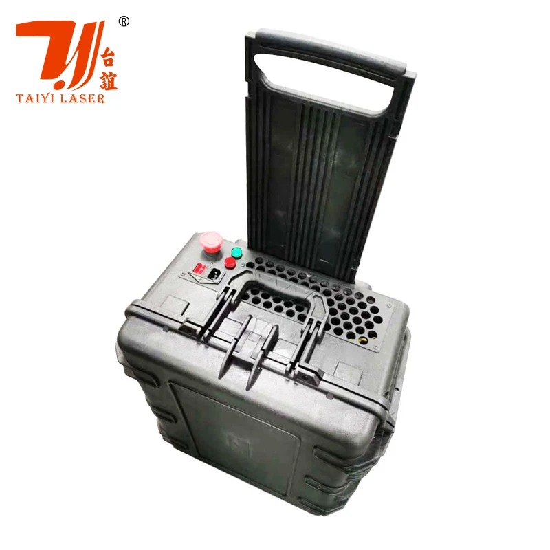  100W JPT MOPA портативная машина для чистки волоконного