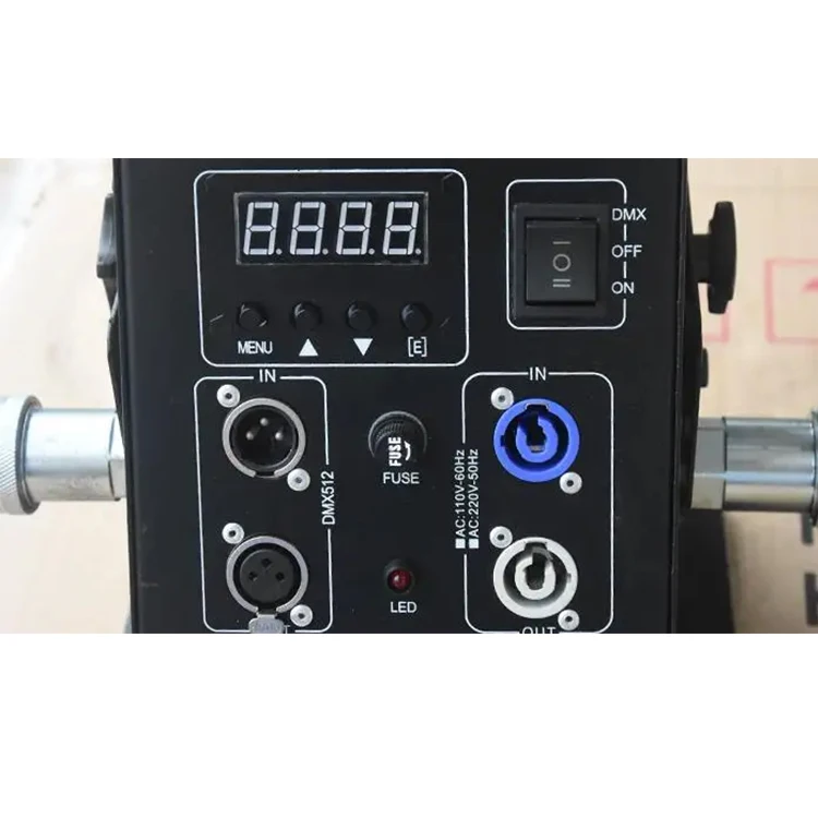 New 12X3W Rgb 3In1 Hand In Hand Carbon Dioxide Gas Column Fog Led Co2 Jet Machine