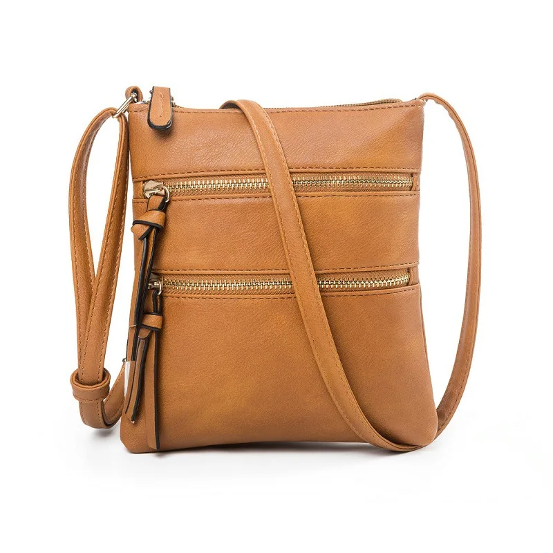 Stylish Leather Crossbody Purse: The Perfect Single-Shoulder Handbag for Women