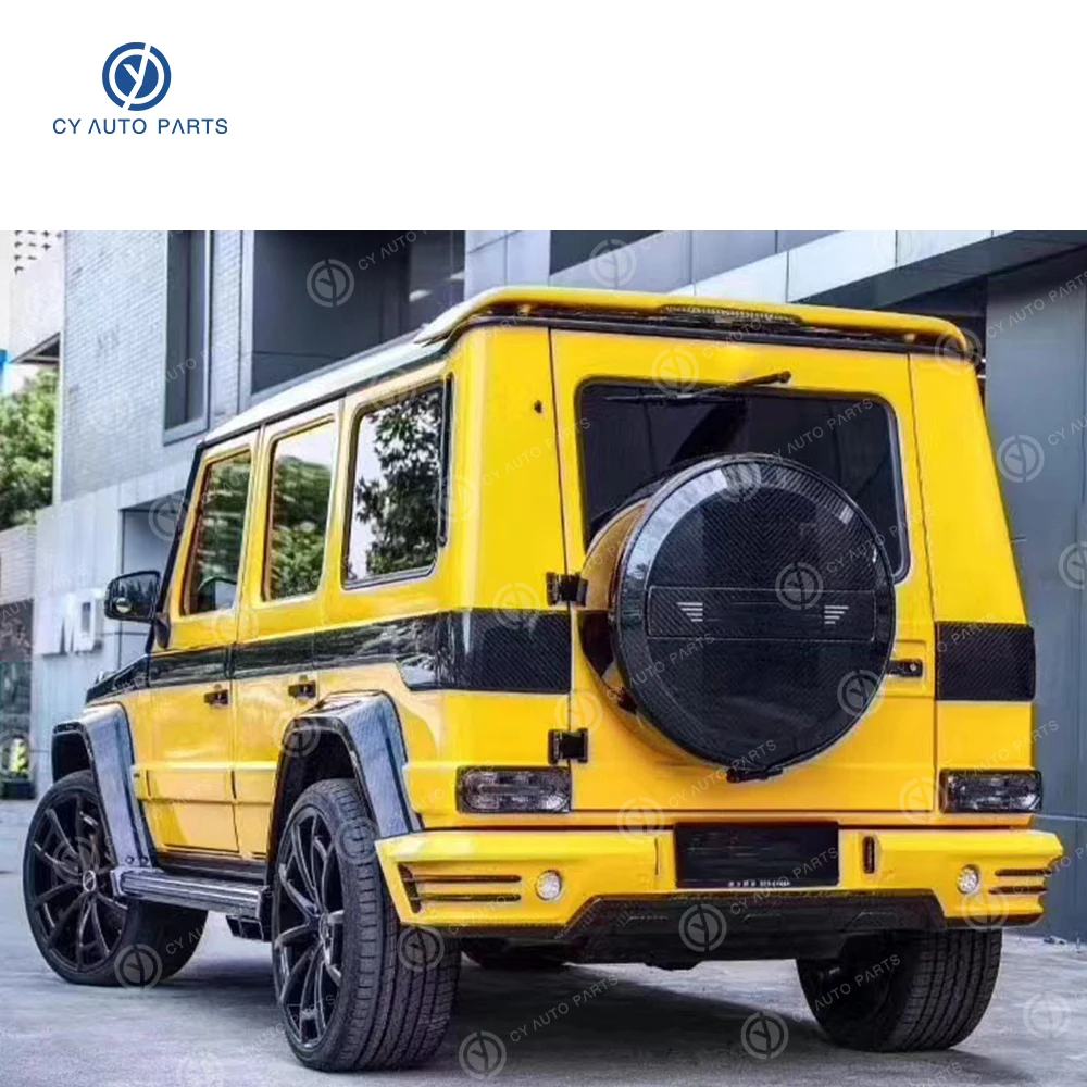 Для Mercedes-Benz G Class W463 G350 G500 G55 G63 из углеродного волокна Модернизированный стиль MSY полный