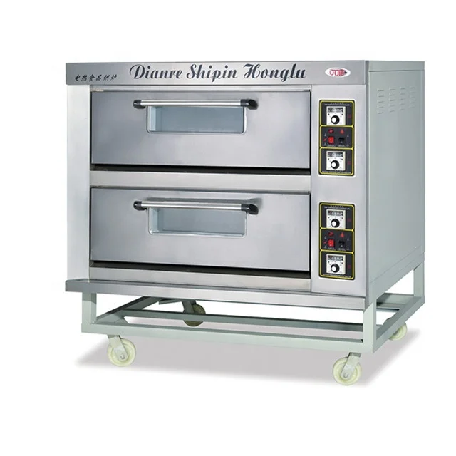 Popular Bakery Equipment Factory Price 2 Layers Electric Bread Bakery Oven (THL-22)