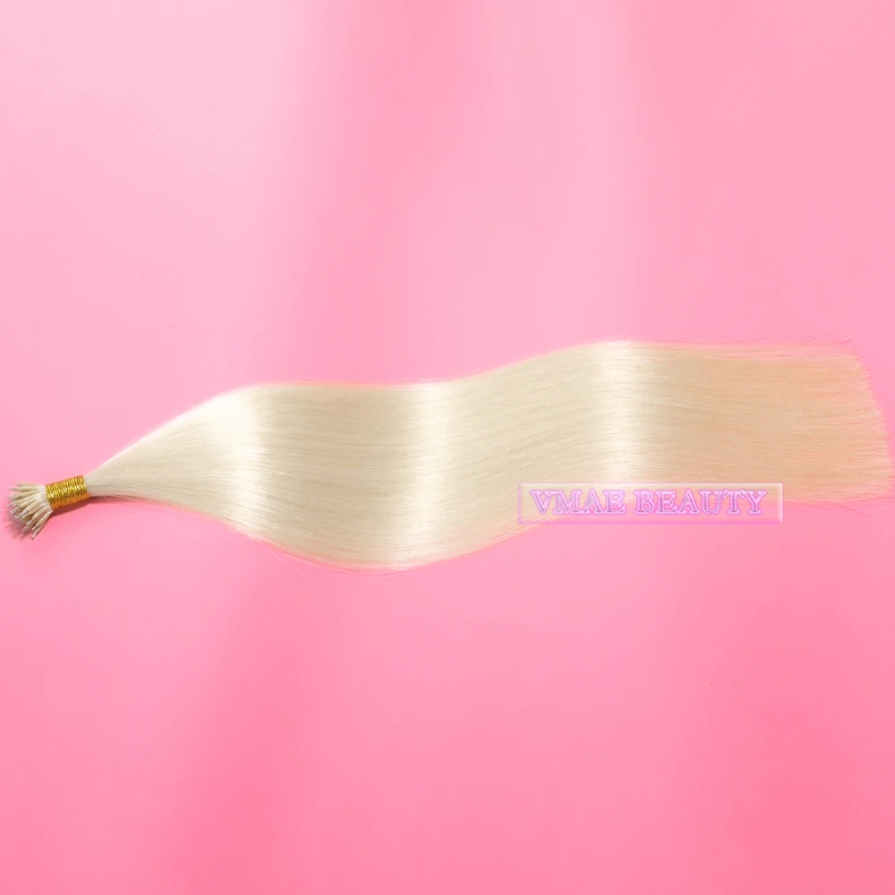 Chinese Factory Directly 13 A Russian Hair Super Double Drawn Nano Ring cuticle aligned hair Nano Hair Extensions
