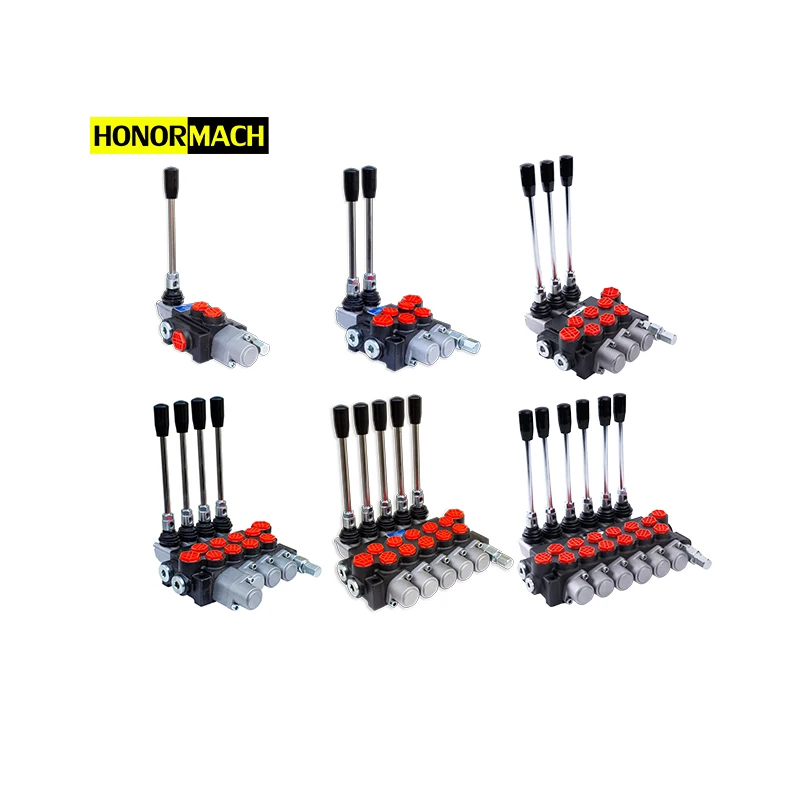 The hydraulic loader distributor consists of a hydraulic directional slide valve proportional valve