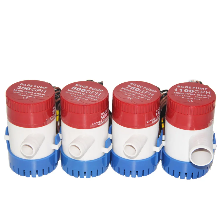 Whaleflo hot sale 24v 1.8A 1100GPH Non-Automatic Bilge Submersible Pumps HYBP2-G-1100-01 water pump