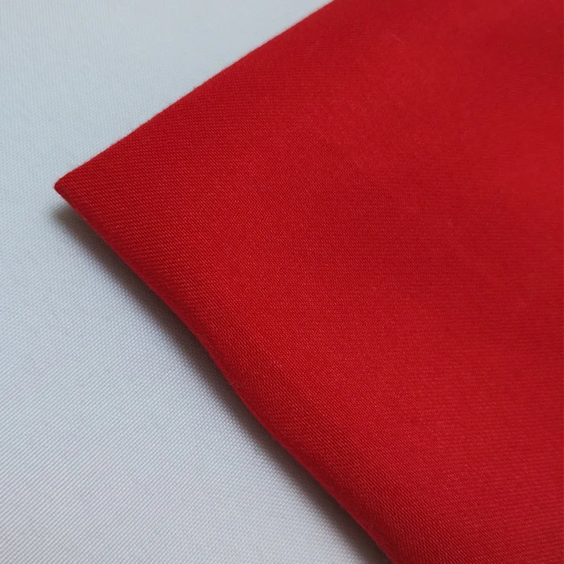 100% Polyester Peach Skin Twill Fabric For Desk Lining