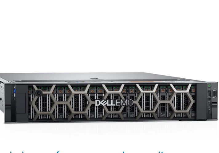 Original New Dell R740XD Server Gold 2*6246R/8*64G/8*480G+4*960GB+2*1.92tb