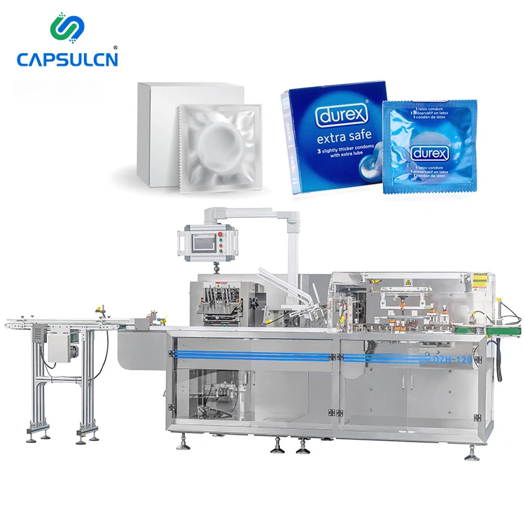 High Speed Multifunctional Full Automated Horizontal Cartoning Pregnancy Tests Condom Carton Box Packing Packaging Machine