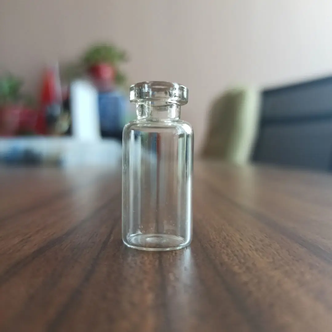Manufacture Clear 2ml Tubular Glass Vial for Medicine Injection or Cosmetic