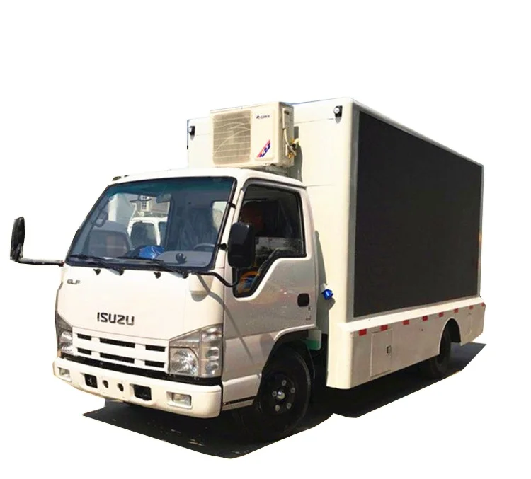 Best selling price outdoor display screen led mobile advertising trucks for sale