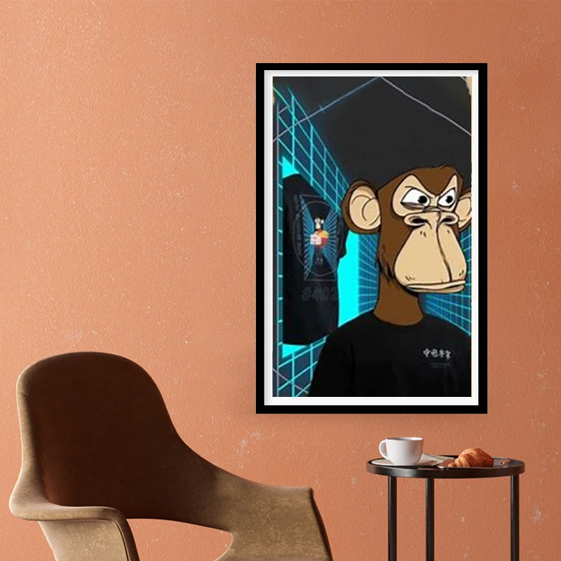 Smart Wifi Nft Large Picture Frames Display Digital Photo Frame 21.5 32 43 55 65 75 86 Inch For Art digital photo picture frame