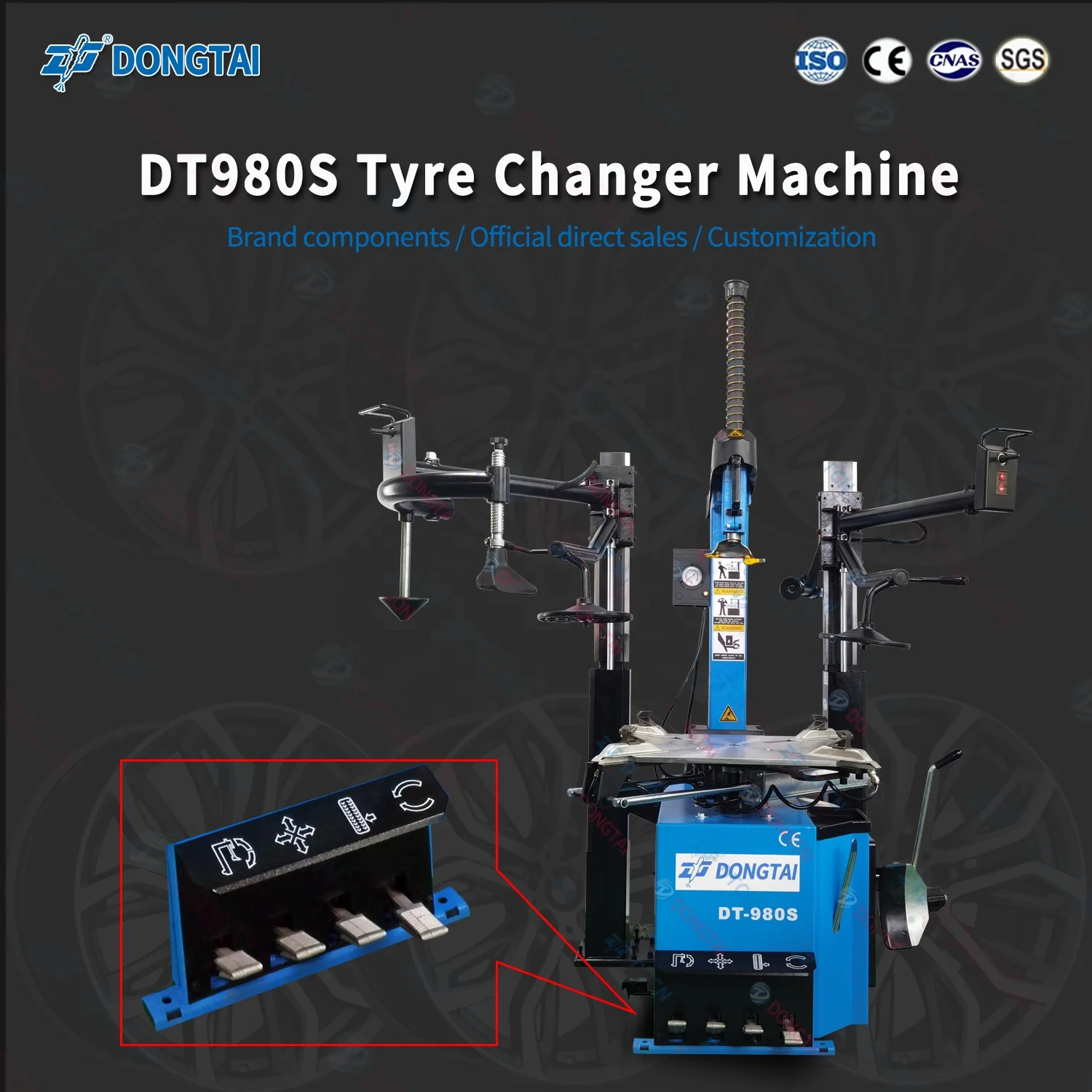 DT980S DT-980S шиномонтажный станок