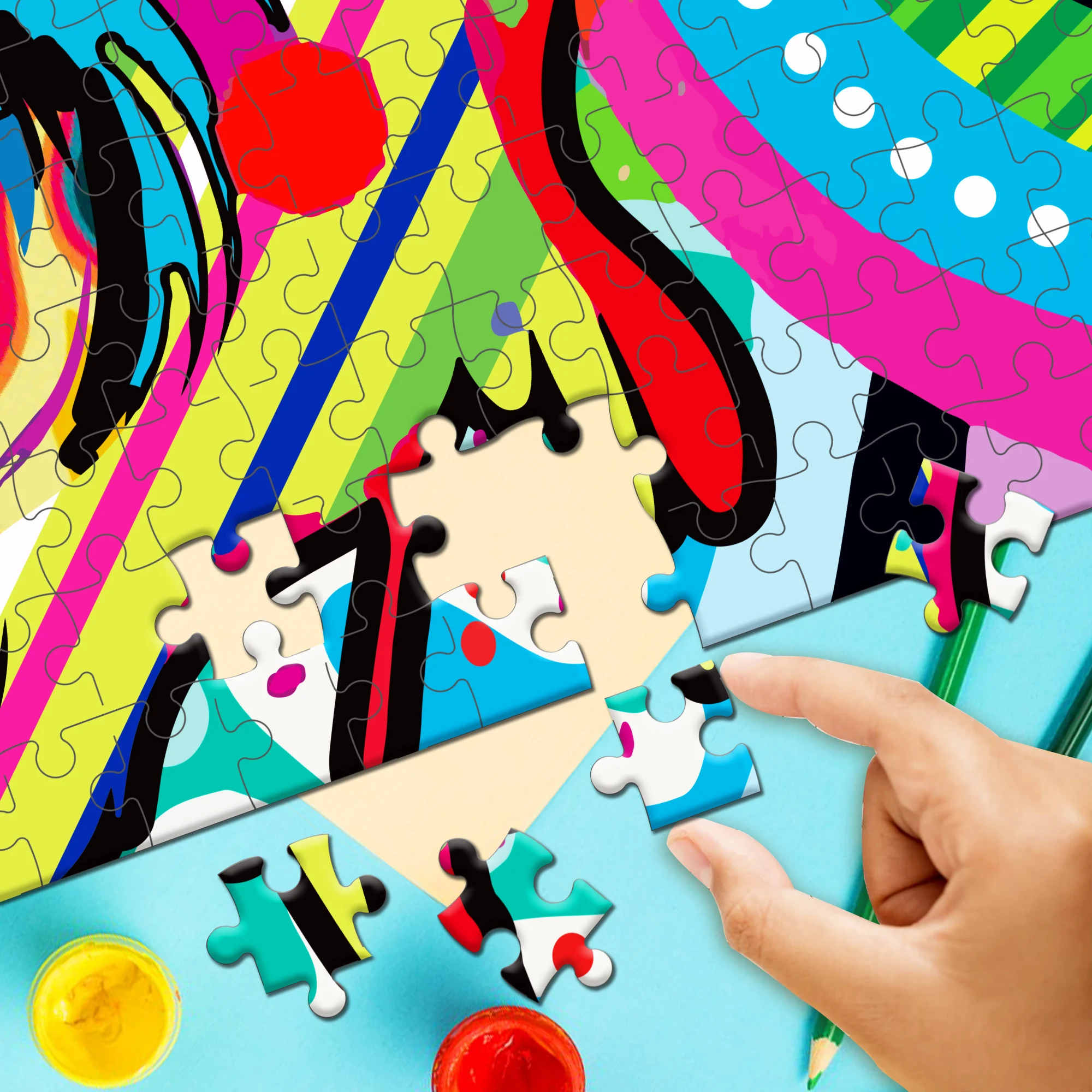 PT004 Pet Dog Lovers Puppy Puzzle 1000 Pieces Puzzle Cute Puppies Jigsaw Puzzles for Kids Ages Toys