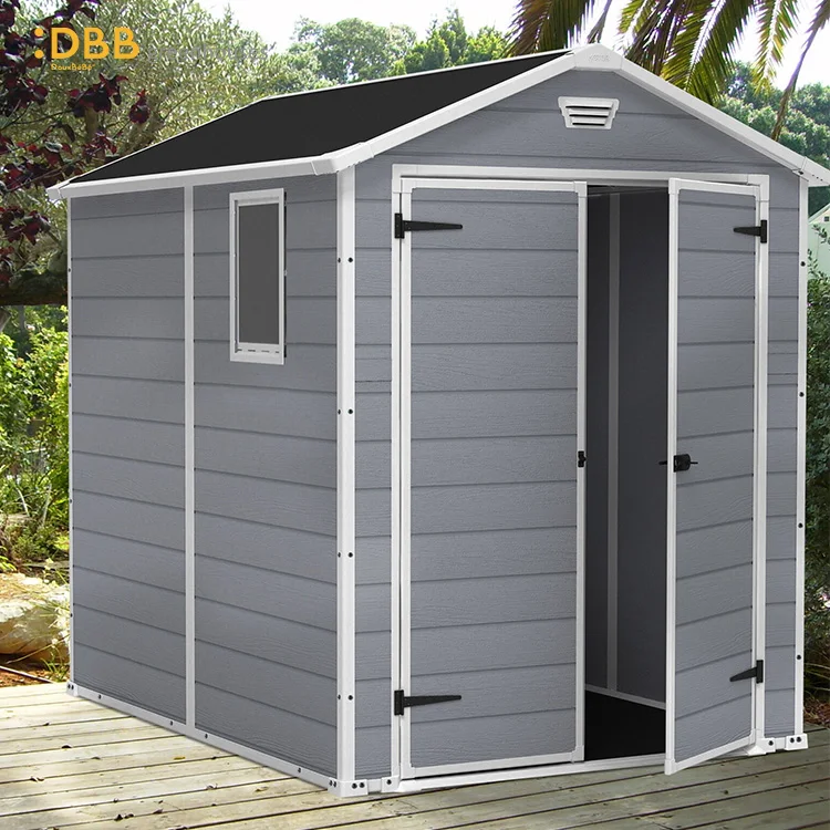 High Quality Plastic Storage Shed Carport Garden Storage Shed Custom Pp Outdoor Storage
