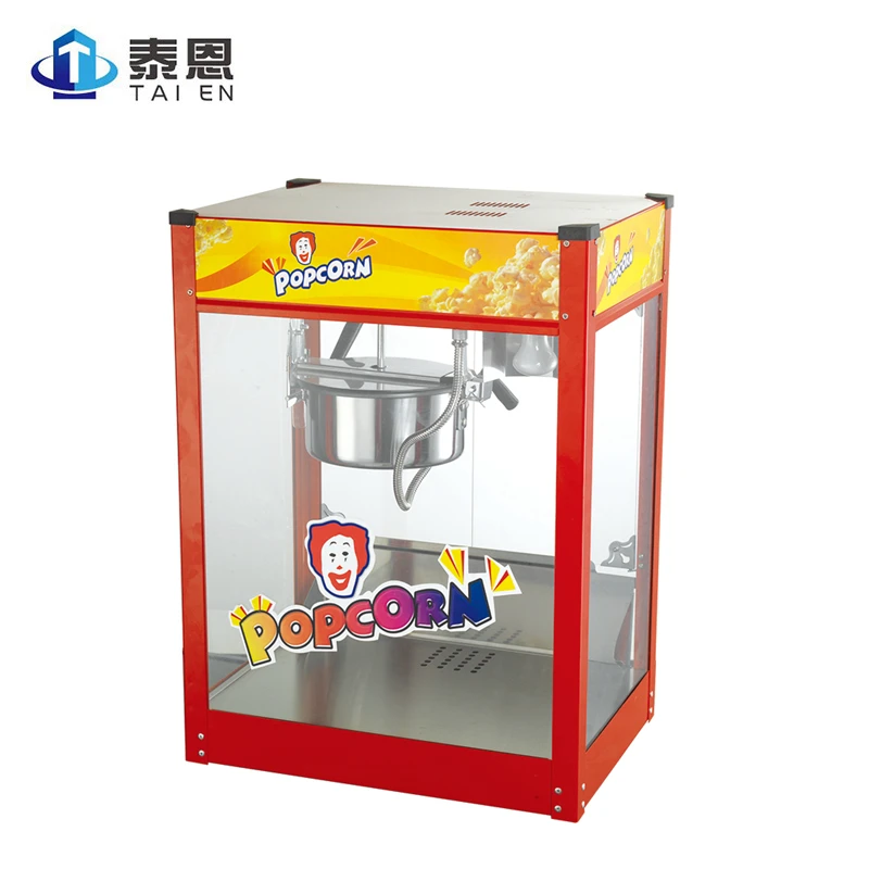 Commerical electric popcorn display warmer popcorn machine for cinema