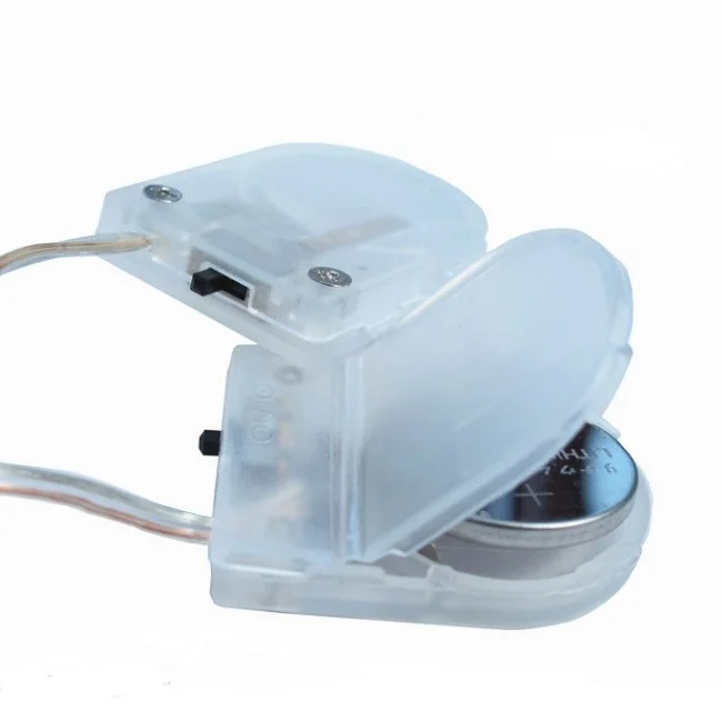 3V CR2032 LIR2032 2032 Coin Cell Button Battery Case Box cr2032 Battery Holder with Cover Switch Flashing Timer