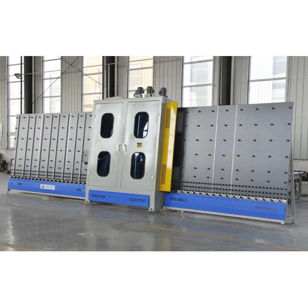 Вертикальная стиральная машина с двойным стеклом высшего качества вертикальная для очистки и сушки стекла