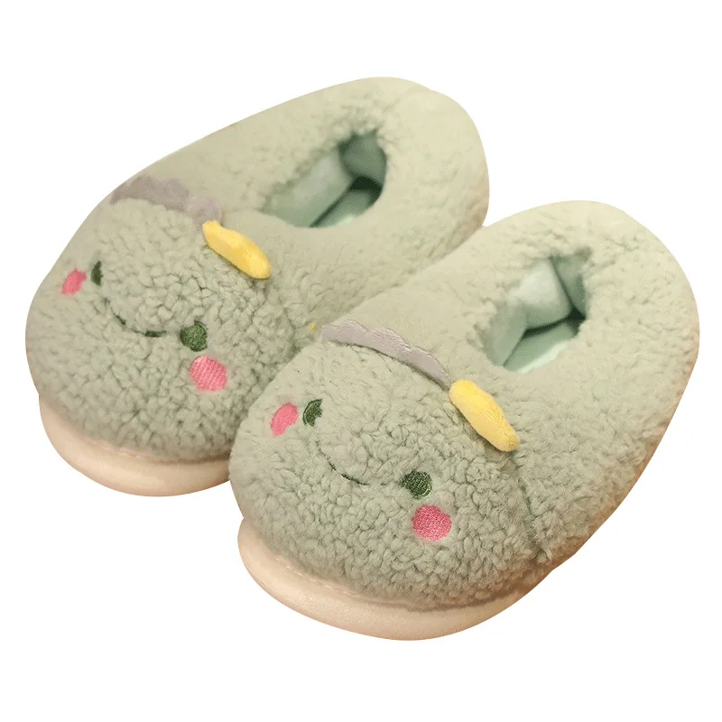 Cartoon Unicorn Bunny Plush Animal Dog Monster Slippers Autumn Winter Home Slipper Warm Floor Board Indoors Shoes