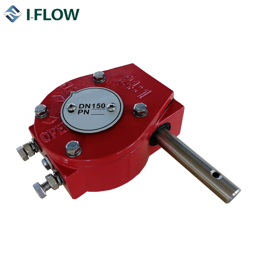
Butterfly valve gear box cast iron material 
