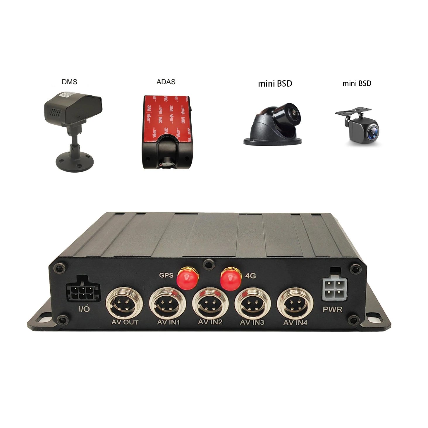 DMS with 20M long range millimeter wave radar for mining vehicles ADAS BSD