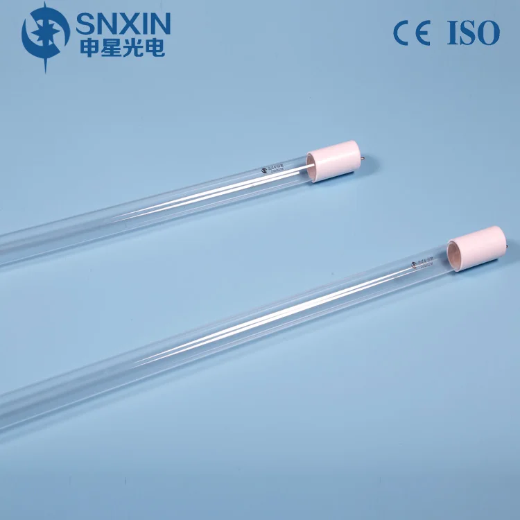 Китай производитель ультрафиолетовые лампы UVC бактерицидные GPH589T6VH-2P озона 20 Вт двусторонний 2 штыря для стерилизации воздуха