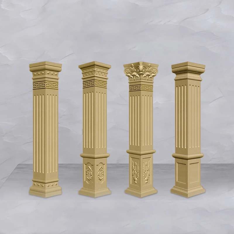 TONGYUAN Precast Decorative Concrete Roman column pillar plastic molds for sale