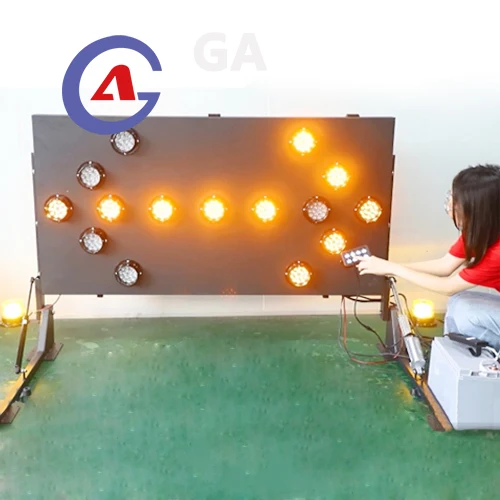 Traffic Warning Light Boards Sign Safety Construction Car Mounted Arrow Board