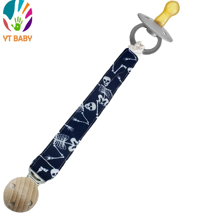YT BABY Factory Adjustable Baby Nipple Holder, KAM Pacificer Clip and Ribbon Type Pacifier Holder Dummy Silencer