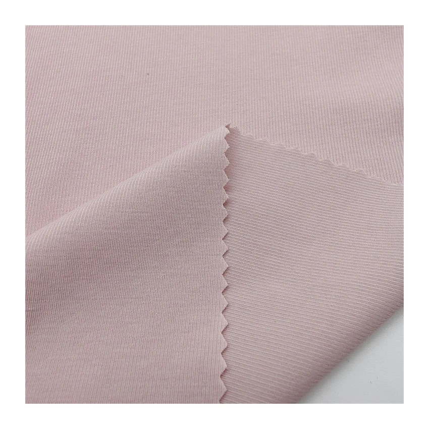 Latest Hot Design Style Factory Price 100% Heavy Thick And Warm Fine 176Gsm Nylon Cotton Spandex Jersey Fabric