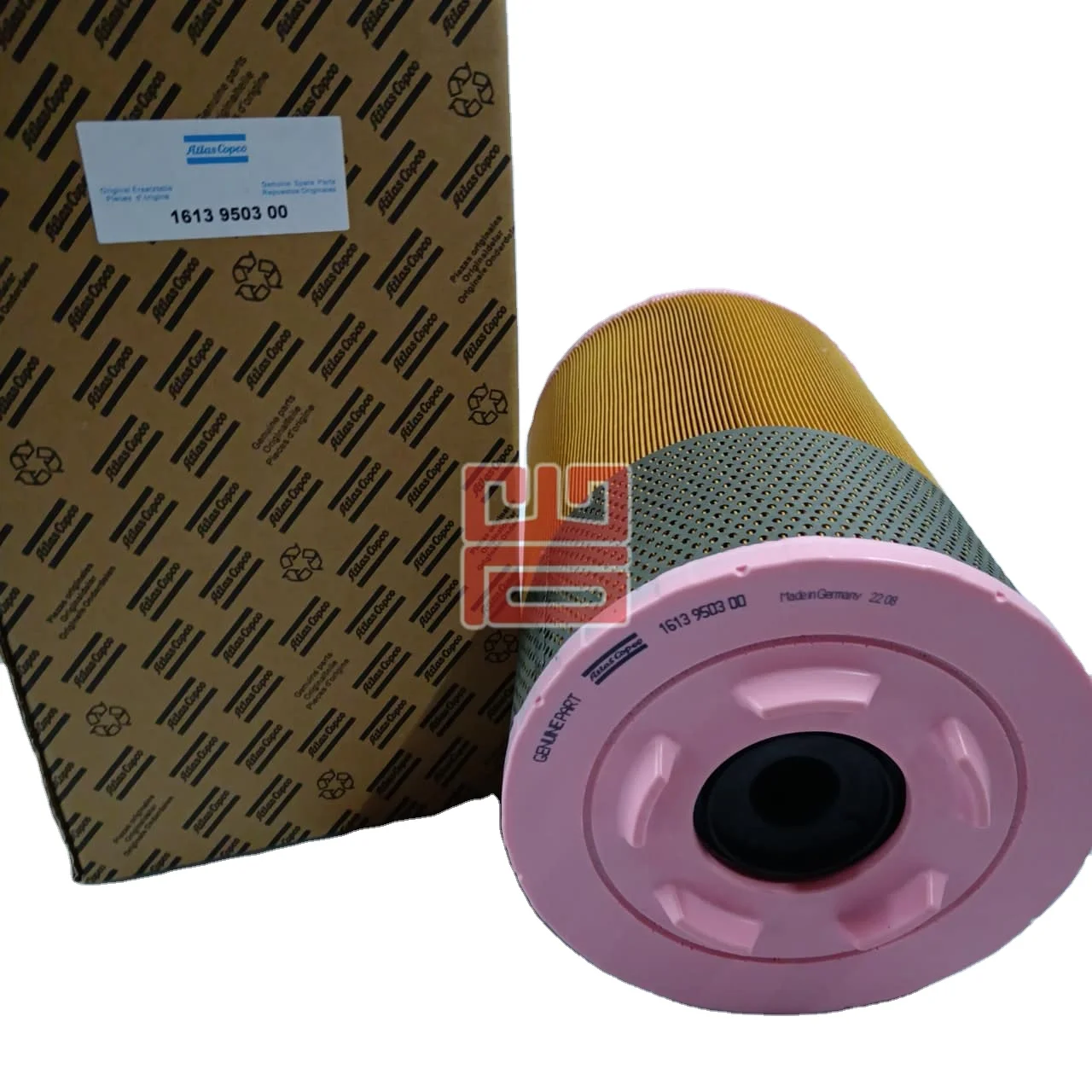 industrial screw air compressor parts wholesale Atlas 1613950300 Air Filter