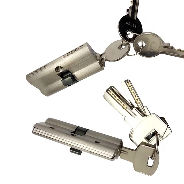 High quality zinc alloy  lock cylinder 5 computer keys cheaper price