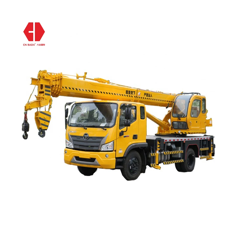 Chinese price small hydraulic 360 degree rotation truck crane mini  5 6 7 8 10 12 ton 20t telescopic truck crane